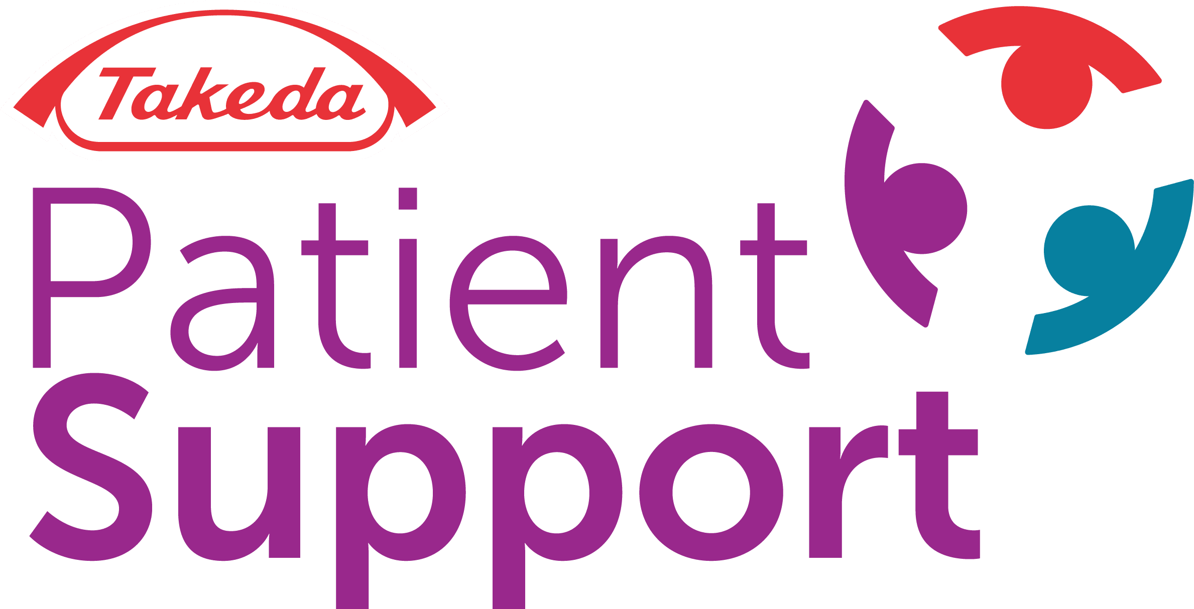 Takeda Patient Support logo.