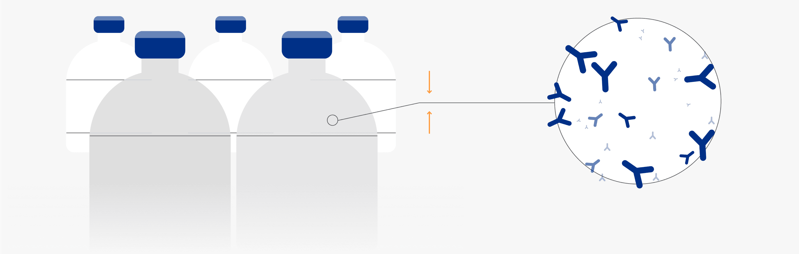 Incubation happening with low pH levels and high temperature.