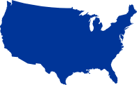 Icon of USA map.