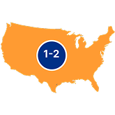 US map icon.