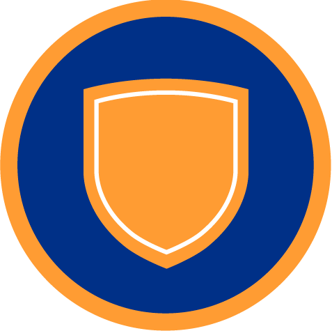 Shield icon.