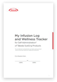SubQ infusion log.